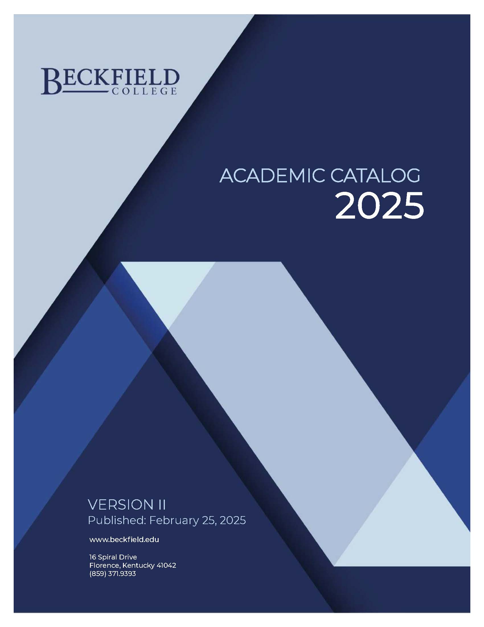 2025 Academic Catalog